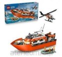 LEGO CITY 60504 Łódź ratunkowa i helikopter straży przybrzeżnej