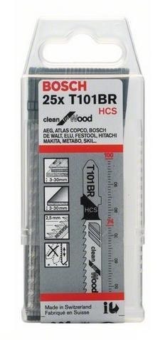 Bosch brzeszczot do wyrzynarki T101BR 25 sztuk do drewna