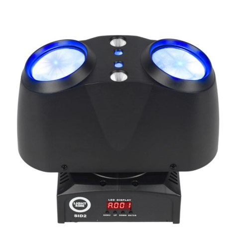 LIGHT4ME SID2 - Multiefekt świetlny LED 4w1 efekt beam/laser/stroboskop