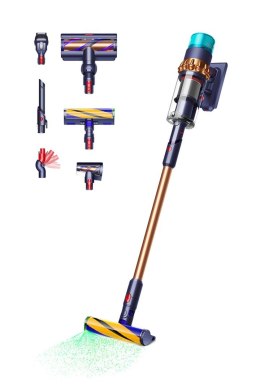 Dyson Gen5detect Bateria Suchy HEPA Bez worka Niebieski, Miedziany