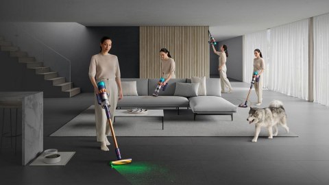 Dyson Gen5detect Bateria Suchy HEPA Bez worka Niebieski, Miedziany