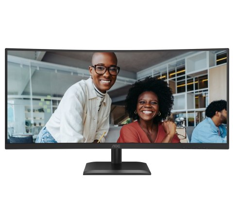 AOC CU34E4C monitor komputerowy 86,4 cm (34") 3440 x 1440 px Czarny