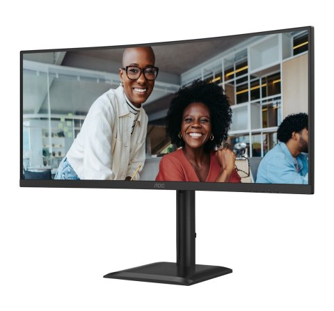 AOC CU34E4C monitor komputerowy 86,4 cm (34") 3440 x 1440 px Czarny