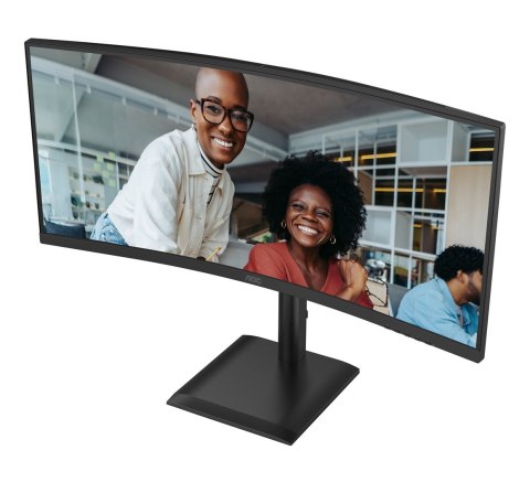 AOC CU34E4C monitor komputerowy 86,4 cm (34") 3440 x 1440 px Czarny