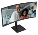 AOC CU34E4C monitor komputerowy 86,4 cm (34") 3440 x 1440 px Czarny