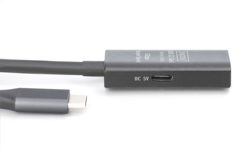 Digitus Aktywny przedłużacz USB 3.2 Gen1 5G, USB-C - USB-A, 10 m