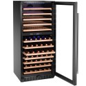 Lodówka chłodziarka do wina 2-strefowa na 124 butelki 265 l 570x595x1400 mm