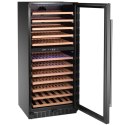 Lodówka chłodziarka do wina 2-strefowa na 124 butelki 265 l 570x595x1400 mm