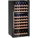 Lodówka chłodziarka do wina 2-strefowa na 91 butelek 230 l 569x595x1215 mm