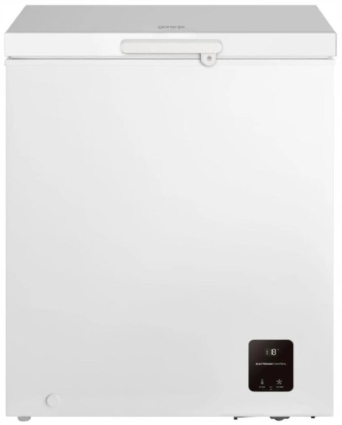 Zamrażarka skrzyniowa Gorenje FH14EAW | klasa E | 142 l | 7 kg/24h | 85 cm | FastFreeze | FreezeProtect -15°C | zamek | biały