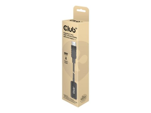 CLUB3D CAC-1088 adapter kablowy 0,21 m DisplayPort HDMI Czarny