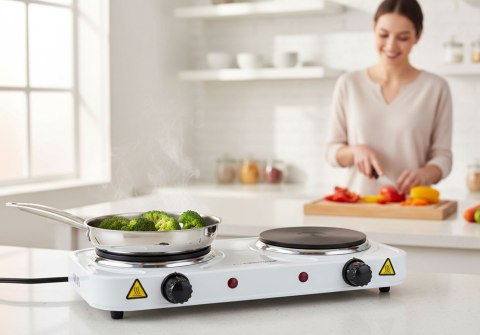 ESPERANZA KUCHENKA ELEKTRYCZNA COTOPAXI BIAŁA EKH010W