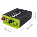 Inteligentna profesjonalna ładowarka Qoltec Monolith 51917 do akumulatorów LiFePO4 AGM GEL SLA | 70A | 12V | Szybkie ładowanie