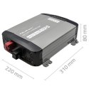 Ładowarka Qoltec Inteligentna Monolith do akumulatorów LiFePO4 AGM GEL SLA 60A 12V Szybkie ładowanie