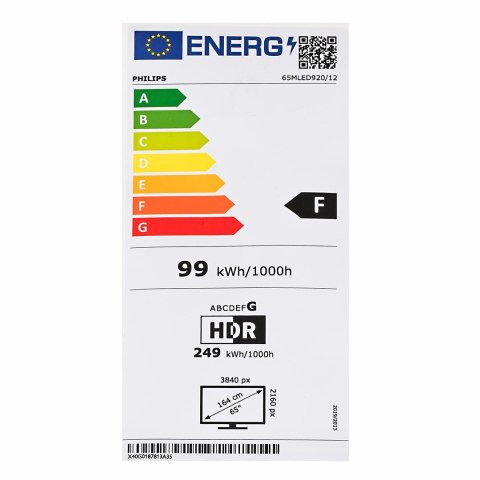 Telewizor 65" Philips 65MLED920/12