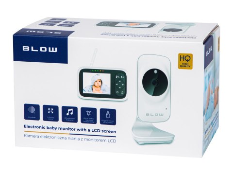 BLOW NIANIA ELEKTRONICZNA Z MONITOREM 3,2" LCD