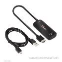 CLUB3D CAC-1336 adapter kablowy 1 m HDMI + USB USB Type-C Czarny