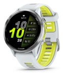 Garmin Forerunner 970 3,56 cm (1.4") AMOLED Cyfrowy 454 x 454 px Ekran dotykowy Biały Wi-Fi GPS
