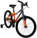Rower dziecięcy HUFFY Literide Alu 20" pomarańczowo-grafitowy (23205W)