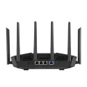 ASUS 90IG0A30-MO9C00 router bezprzewodowy 2.5 Gigabit Ethernet Trójpasmowy (2,4 GHz / 5 GHz / 6 GHz) Czarny