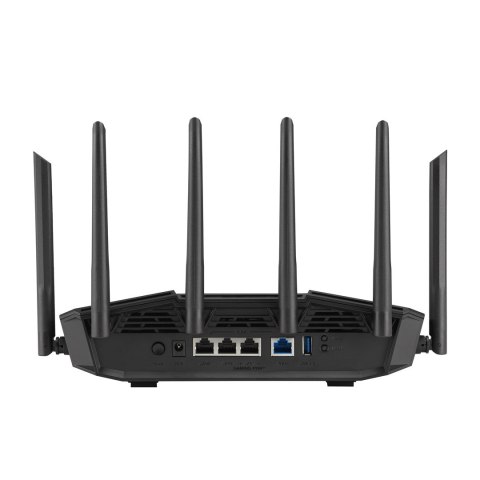 ASUS 90IG0A30-MO9C00 router bezprzewodowy 2.5 Gigabit Ethernet Trójpasmowy (2,4 GHz / 5 GHz / 6 GHz) Czarny