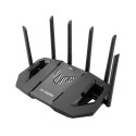 ASUS 90IG0A30-MO9C00 router bezprzewodowy 2.5 Gigabit Ethernet Trójpasmowy (2,4 GHz / 5 GHz / 6 GHz) Czarny