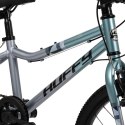 Rower dziecięcy HUFFY Literide Alu 20" srebrno-turkusowy (23005W)