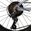 Rower dziecięcy HUFFY Literide Alu 20" srebrno-turkusowy (23005W)