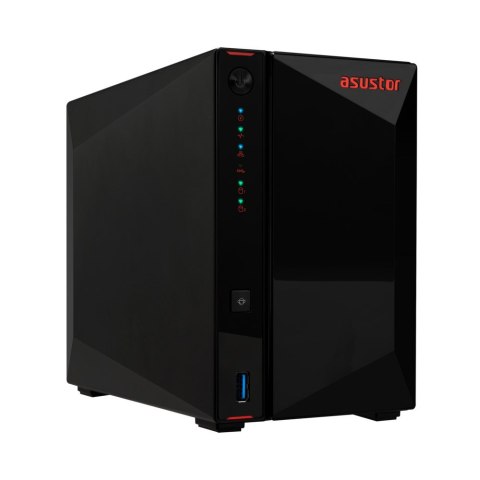 Asustor AS5402T serwer danych NAS Intel® Celeron® N5105 4 GB DDR4 0 TB ADM Czarny