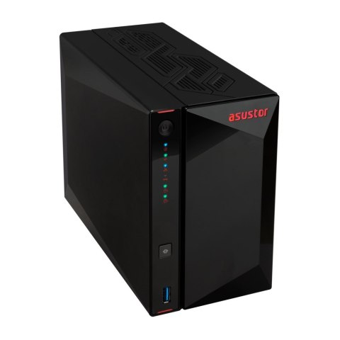 Asustor AS5402T serwer danych NAS Intel® Celeron® N5105 4 GB DDR4 0 TB ADM Czarny
