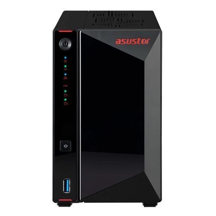 Asustor AS5402T serwer danych NAS Intel® Celeron® N5105 4 GB DDR4 0 TB ADM Czarny