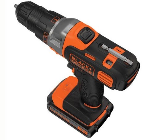 Black & Decker MT218KB wiertło 800 RPM Czarny, Pomarańczowy 1,46 kg