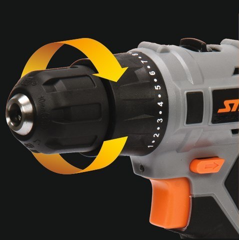 Wiertarko-wkrętarka aku 18V T78972 STHOR