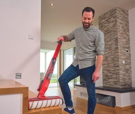 Einhell CLEANEXXO mop 400 ml Mokry Czerwony