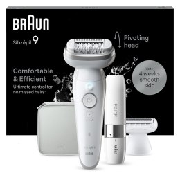 Depilator akumulatorowy BRAUN Silk-epil 9 9-341 Biały