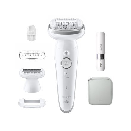 Depilator akumulatorowy BRAUN Silk-epil 9 9-341 Biały