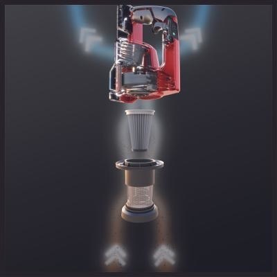 Odkurzacz pionowy bez aku TE-SV 18 Li-Solo EINHELL