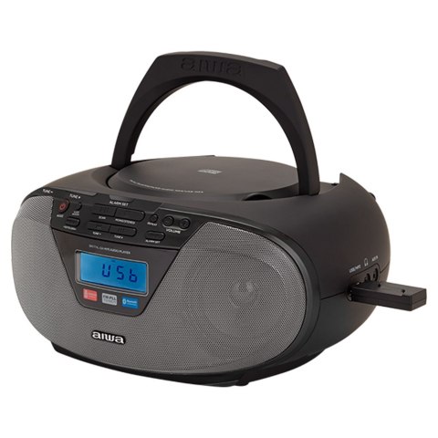 AIWA Boombox BBTU-400BK CD/FM RDS/USB/BT czarny