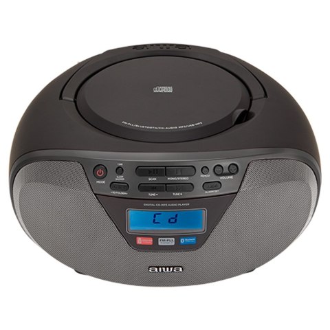 AIWA Boombox BBTU-400BK CD/FM RDS/USB/BT czarny