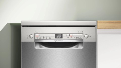 Zmywarka wolnostojąca 45 cm BOSCH SPS2HKI02E Serie 2 | klasa B | 9 kpl | ExtraDry | AquaStop
