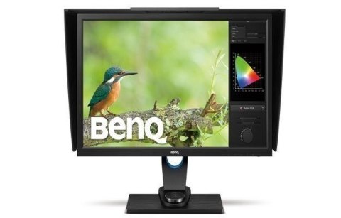 Benq SW2700PT 27 ", IPS, QHD, 2560 x 1440 pixels, 16:9, 5 ms, 350 cd/m², Gray, DVI-DL, HDMI, DP, USB, SD Slot 7-in-1, USB 3.0