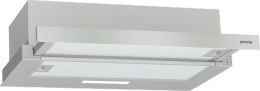 Okap teleskopowy GORENJE TH62E3X 60 cm | sterowanie dotykowe | LED | inox