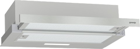 Okap teleskopowy GORENJE TH62E3X 60 cm | sterowanie dotykowe | LED | inox