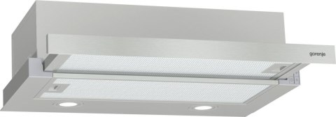 Okap teleskopowy GORENJE TH62E4X 60 cm | sterowanie dotykowe | LED | inox