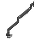 MACLEAN UCHWYT BIURKOWY DO MONITORA LCD 17-57", 27KG, VESA MAX 200X200 PODWÓJNE RAMIĘ MC-968