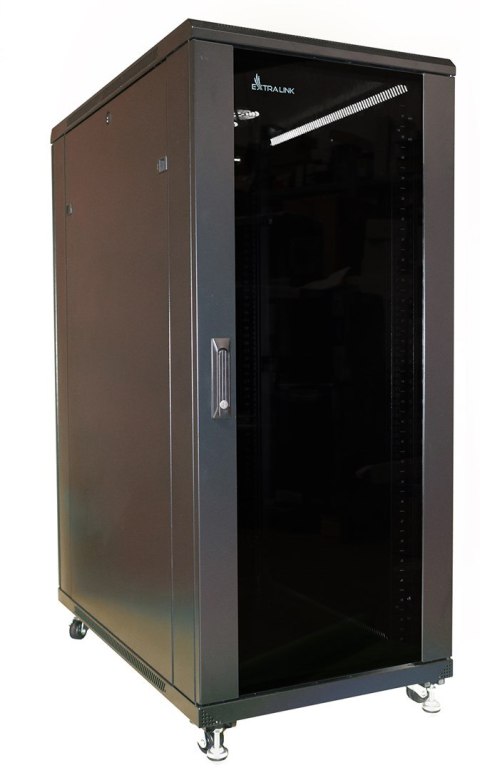 Szafa rack Extralink 37U 600x1000 EX.11403 Czarna stojąca