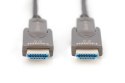 Digitus Hybrydowy kabel światłowodowy 4K AOC HDMI z 10m odłączanym wtykiem