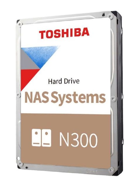 Dysk twardy Toshiba 8,9 cm (3,5") 12 TB SATA3 NAS N300 7200 obr./min