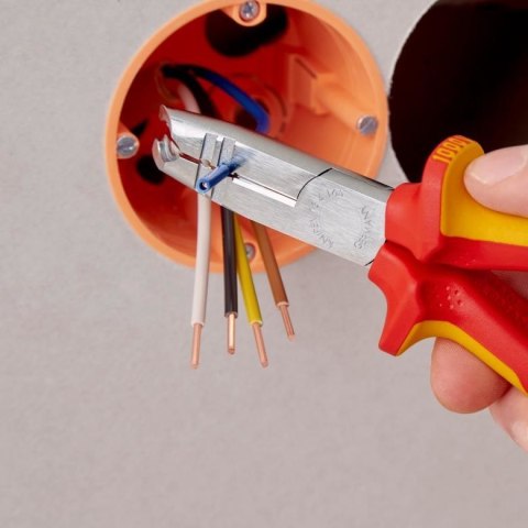 Knipex 13 46 165 narzędzie do zdejmowania izolacji Czerwony, Żółty
