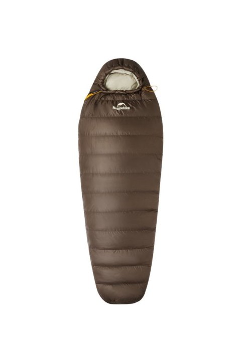 Śpiwór Snowbird Duck Down 400 L CNK2550WS014 ciemny brąz NATUREHIKE